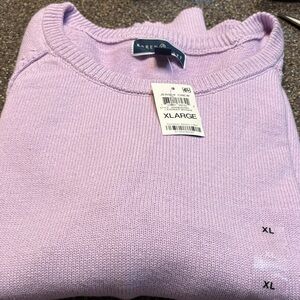 Karen Scott Light Purple Knit Top